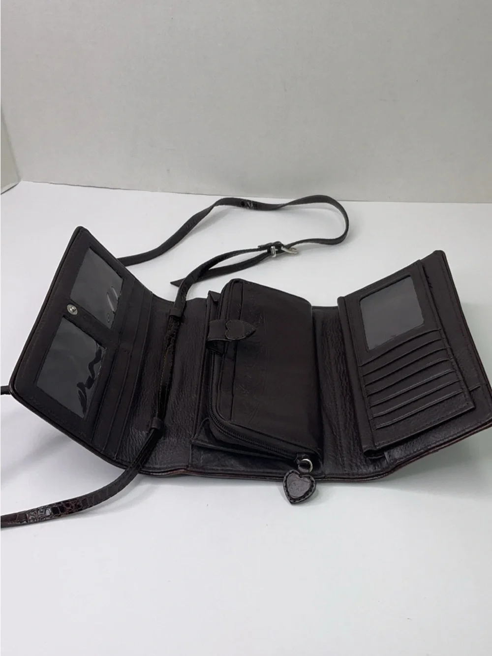 Brighton Nepal Organizer crossbody bag